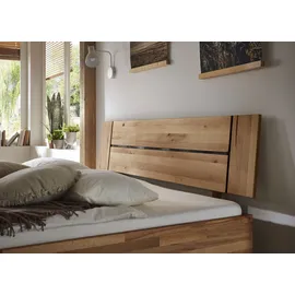 Home Affaire Massivholzbett HOME AFFAIRE "Chavot II", beige (kernbuche), B:186cm H:77cm L:208cm, Betten, Massivholzbett, wahlweise in Kernbuche oder Wildeiche erhältlich