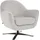 Andas Drehsessel »Stavre, Loungesessel mit Drehfunktion« in moderner Optik, mit elegantem Drehfuß silberfarben