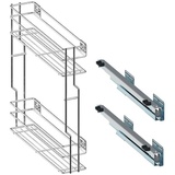 Prima-Online Auszugsunterschrank Unterschrankauszug Küchenauszug Schrankauszug Softclose 150/200/250mm 15 cm