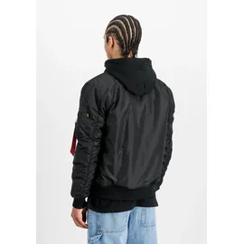 Alpha Industries Blouson MA-1 Two Tone Hood schwarz L