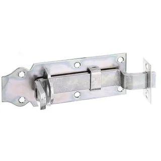 GAH Alberts Schlossriegel | 120 x 44 | gekröpft, mit Schließblech/sperrbar