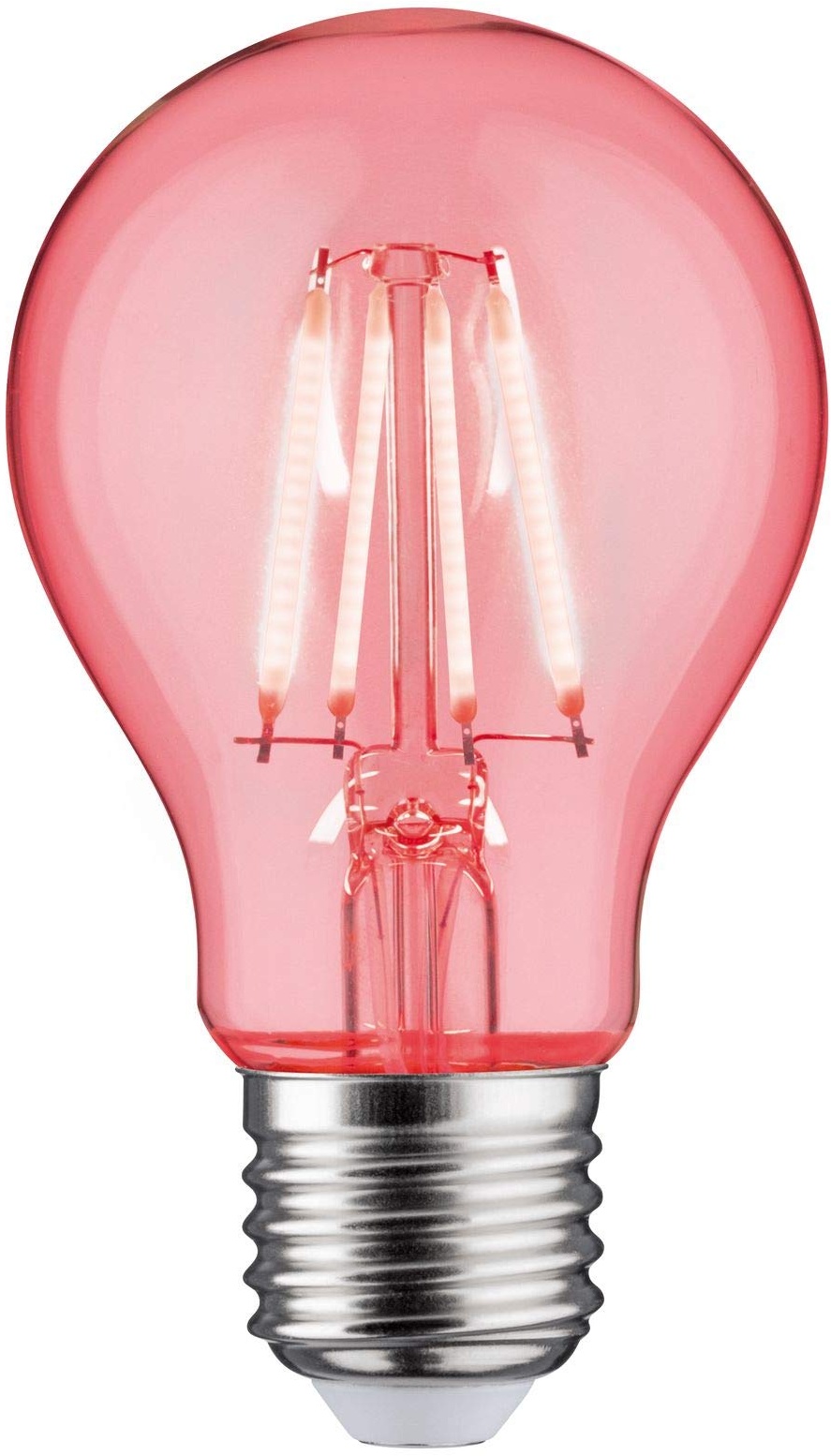 Paulmann 28723 LED Lampe Standardform 1,3W Leuchtmittel Rot Beleuchtung Glas Licht 1000K E27