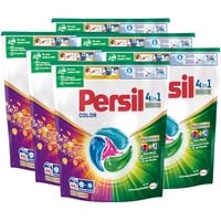 Persil 4in1 Color DISCS 264 WL (6 x 44 Waschladungen), Waschmittel mit Tiefenrein Technologie, Colorwaschmittel für reine Wäsche und hygienische Frische für die Maschine