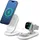 Alogic PackAway 3-in-1 Qi2 Wireless Ladestation klappbar weiß