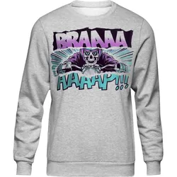 John Doe Sweater Braaap Grau - XL