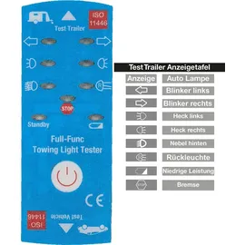 Berger & Schröter 48252 ISO11446 Trailertester ISO11446 Beleuchtungstester 3.6V
