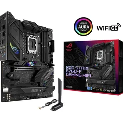 ASUS Mainboard "ROG STRIX B760-F GAMING WIFI", eh13, B:30,5cm T:24,4cm, Mainboards, DDR5 Speicher, PCIe 5.0, WiFi 6E, 3x PCIe 4.0 M.2, Aura Sync