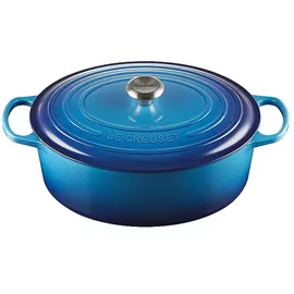 Le Creuset Signature Bräter 33 cm oval azure