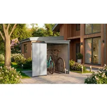 Weka Metall-Bikebox Gary 120 cm x 210 cm x 159 cm Anthrazit