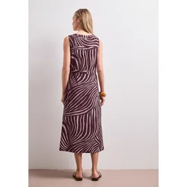 STREET ONE Midikleid mit grafischem Muster Rot 42