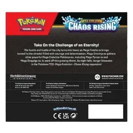 Pokémon Chaos Rising Booster Display