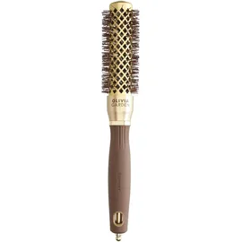 Olivia Garden Expert Blowout Shine Wavy Bristles gold & braun Ø 25 mm