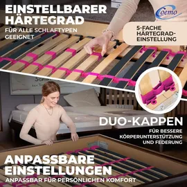 Coemo PINK DREAM verstellbar 80 x 200 cm