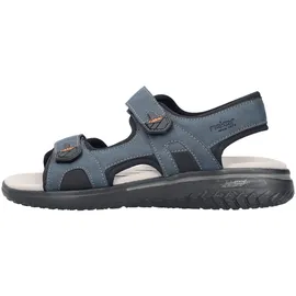 Rieker Freizeitsandalen Herren Blau 41