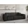 Fun Möbel Sofaset Designersofa CELES PREMIUM 3-1-1 in Stoff Scala Schwarz - Schwarz