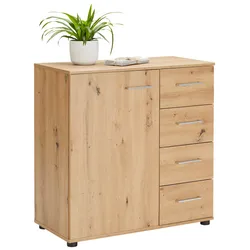 Kommode Anna in Eichefarben