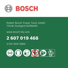 Bosch DIY Hartmetall Fräser-Set 15-tlg. 2607019468