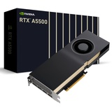 PNY NVIDIA RTX A5500 Professionelle Grafikkarte 24GB GDDR6 PCI Express 4.0 x16, Dual Slot, 4X DisplayPort, 8K Support, Ultraleiser aktiver Lüfter, 13659239000