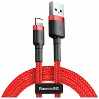 Baseus Cafule USB Lightning Cable 2.4A 0.5m (Red)
