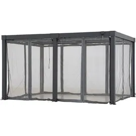 Sunjoy Netz für Matterhorn Multi-Pergola 306 x 406 cm Grau