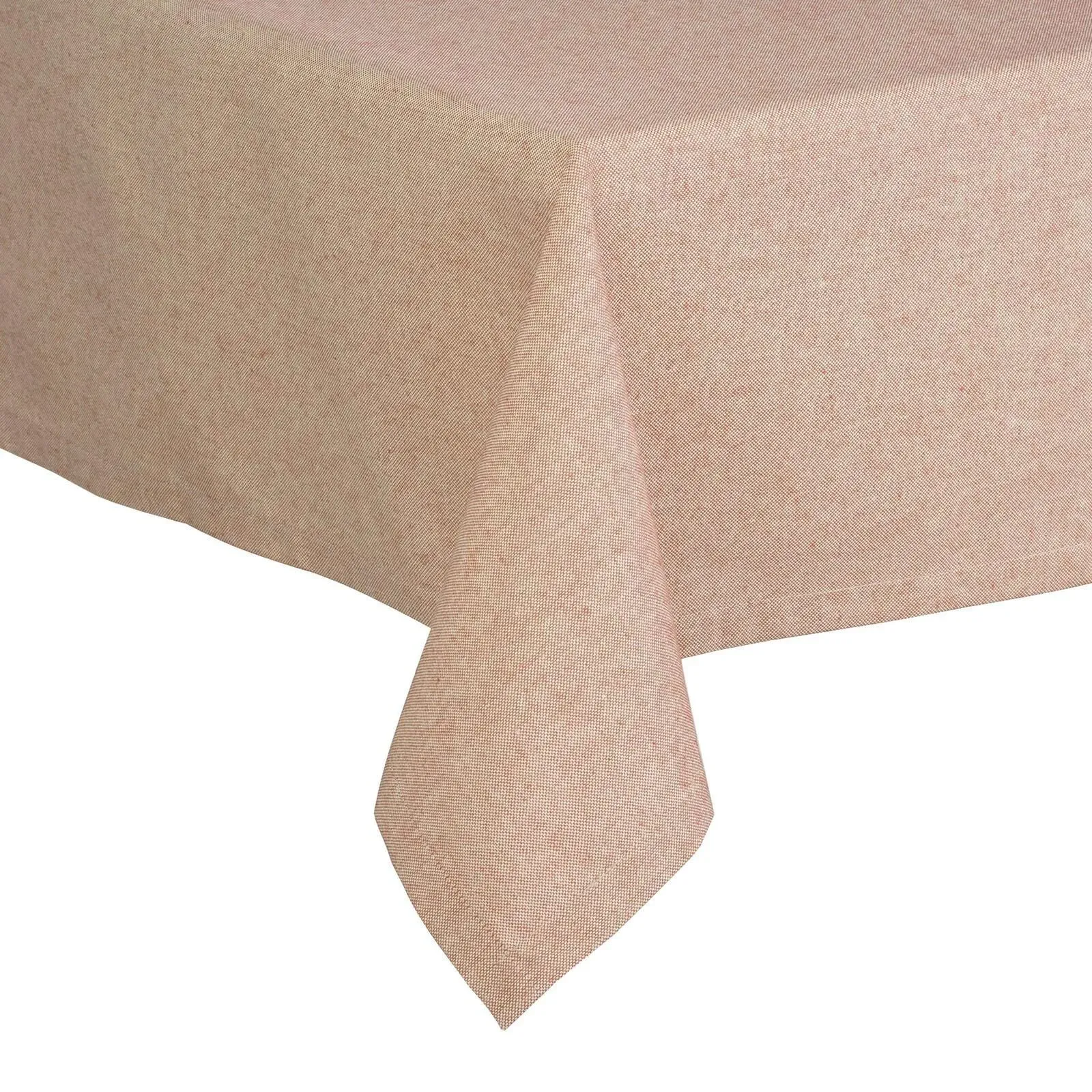 Pichler Tischwäsche Faro Tischdecke 170 cm rund | terra - orange