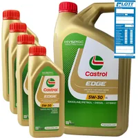 9L CASTROL EDGE Titanium FST Longlife 5W-30 VW 504 00 507 00 MB 229.31 229.51