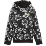 Puma ESS+ Class ACT AOP Hoodie FL G, Mädchen Schweiß, PUMA Black, 681769