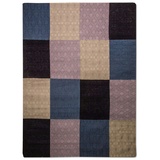 Morgenland Teppich »Patchwork Teppich Weys«, rechteckig, Viskose, lila