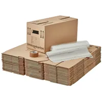 Umzugskomplettpaket 1 bis 2 Zimmer-Wohnung 50 m2 (20 x Umzugskarton 1 x Luftpolsterfolie 1 kg Seidenpapier 1 x Klebeband) SET BB-Verpackungen