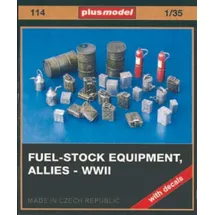 Plus Model Tanklager Zubehör Alliierte WW II 1:35