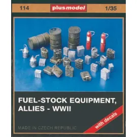 Plus Model Tanklager Zubehör Alliierte WW II 1:35