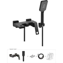 TRIZERATOP NOIR Badewannenarmatur Schwarz