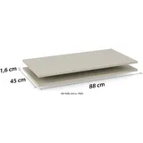 Rauch Einlegeboden 2er Set 88 cm x 1,6 cm