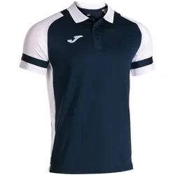 JOMA Lider Poloshirt 332 - marineblau/weiß 3XL
