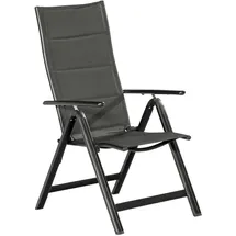 Merxx Taviano Klappsessel 59 x 73 x 109 cm graphit/anthrazit 2er Set