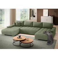 Beautysofa Ecksofa DRACO U - 2 Jahre Gewährleistung -