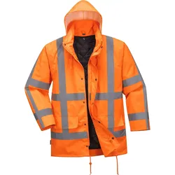 Warnschutz Winterjacke "RWS Traffic" orange - S - Orange