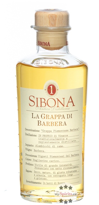 Sibona Grappa di Barbera