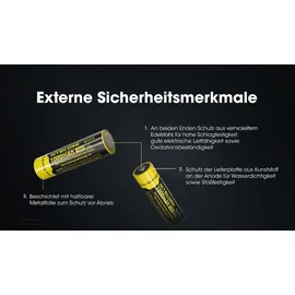 Nitecore NL1410 14500 1000 mAh 1 St.