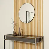 b!design Wandpaneel Wall Smart  (Eiche Hellbraun, 2.500 x 35 x 9 mm)