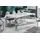 Casa Padrino 180 x 75 x 95 cm weiß/grau/silber