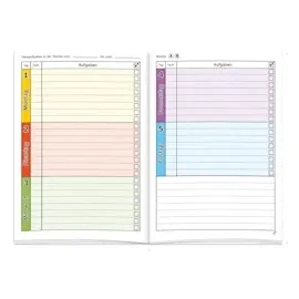ROTH Hausaufgabenheft Kompass 3. Klasse liniert DIN A5 ohne Rand, 48 Blatt, 1 St.