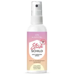 ALMIVITAL Stich-Schild Anti-Insekten-Spray – Effektiver Schutz, dermatest® "sehr gut" 100 ml
