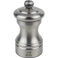 Peugeot Bistro Chef Salzmühle 10 cm Silber unbefüllt