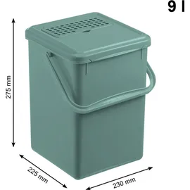 Rotho Komposteimer 9 l Grün