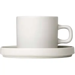 blomus Kaffeetasse Pilar 4tlg. Keramik Beige