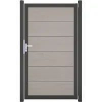 GROJA GroJaViento Zauntor Bi-Color Sand 100x180 cm Rahmen: Anthrazit DB703