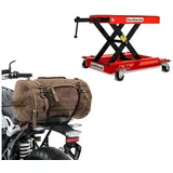 ConStands Motorradheber Set Hebebühne + Hecktasche S45