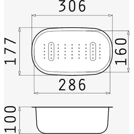 PYRAMIS Amaltia Extra (100X50) 1 1/2B 1D Edelstahl poliert + Excenterbetätigung
