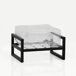 Mojow - Yomi Pouf aus transparentem TPU